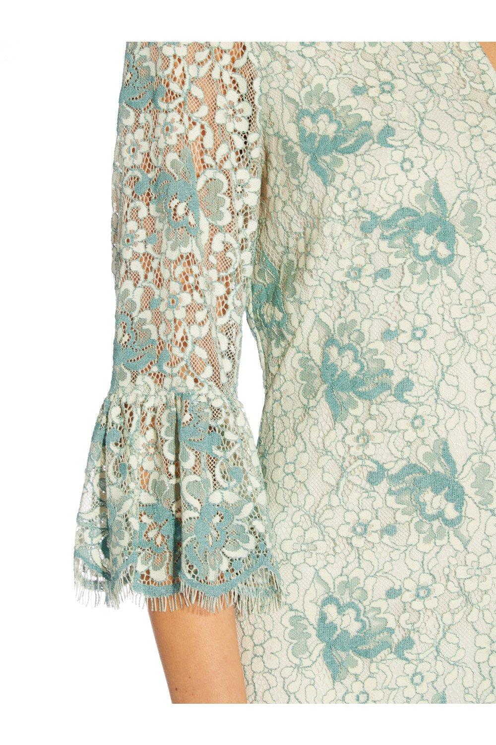 Dresses Lace Bell Sleeve Shift Adrianna Papell